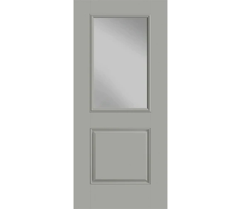 St Petersburg Half Light 1 Panel Fiberglass Entry Door