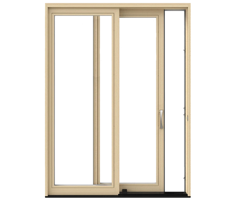 St Petersburg Pella Lifestyle Series Wood Sliding Patio Doors